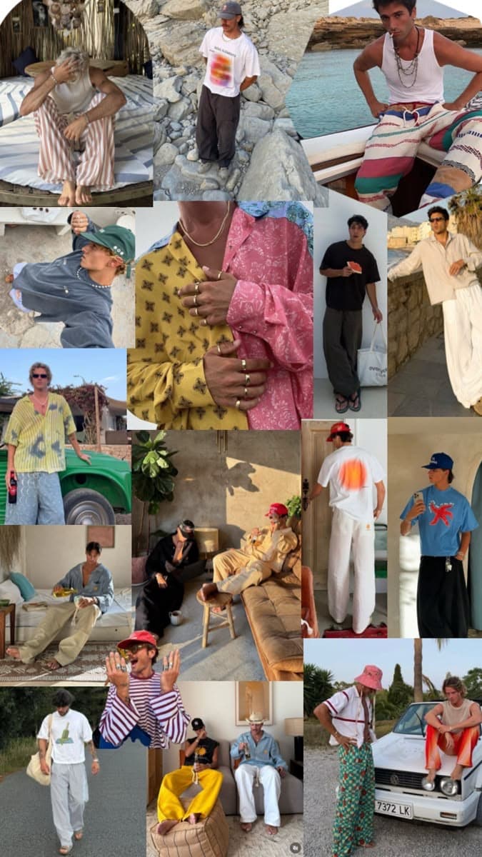 Inspiración de looks para chicos: playero but cool